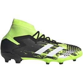 Adidas Predator Mutator 20.1 Fg Junior jalkapallokengät vihreä-musta EH3017