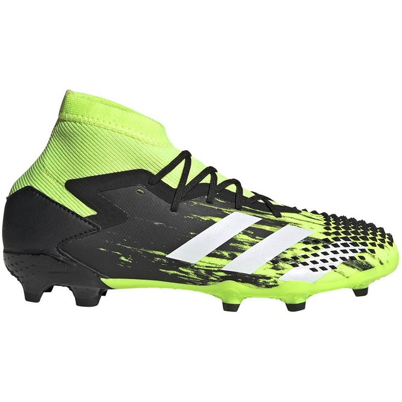 Adidas Predator Mutator 20.1 Fg Junior jalkapallokengät vihreä-musta EH3017
