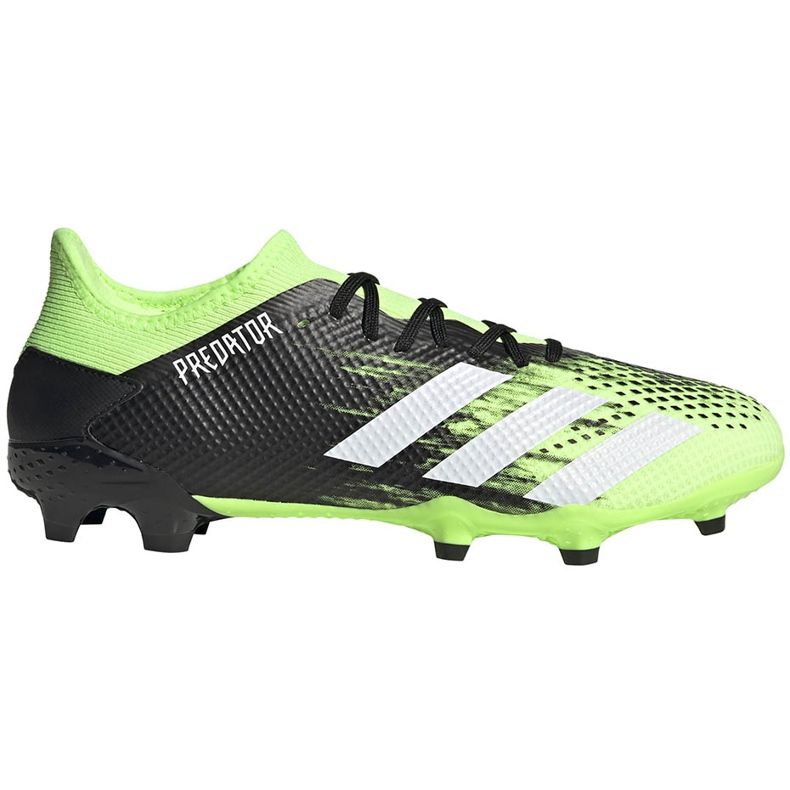 Jalkapallokengät adidas Predator 20.3 L Fg vihreä ja musta EH2922