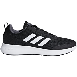 Mustat adidas Cf Element Race miesten juoksukengät DB1459