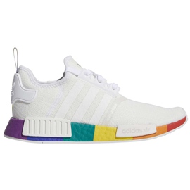 Adidas Nmd R1 Pride valkoiset kengät FY9024 valkoinen