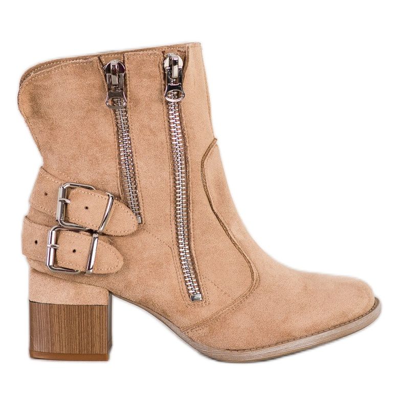 Bella Paris Beige muoti saappaat