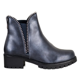 SDS Navy Blue Jodhpur -saappaat laivasto