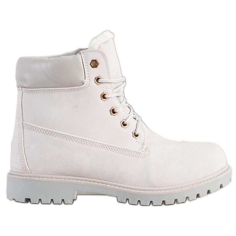 SHELOVET Lämpimät vaelluskengät Eco -nahalla harmaa