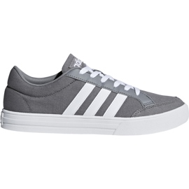 Adidas Vs Set harmaa AW3892 miesten kengät valkoinen