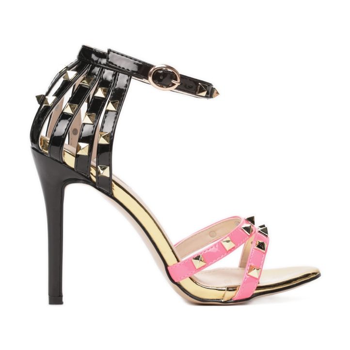 Vices 1420-23 Fuksia 36 41 musta vaaleanpunainen