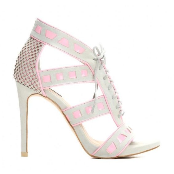 Vices Ruuvit 1436-7 L Harmaa 36 41 vaaleanpunainen