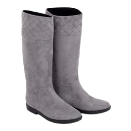 Harmaat naisten kalossit harmaa D62P Harmaa