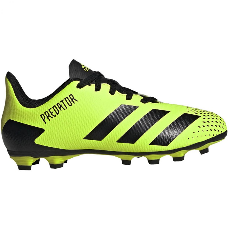 Adidas Predator 20.4 FxG Jr EH3037 jalkapallokengät vihreä vihreä
