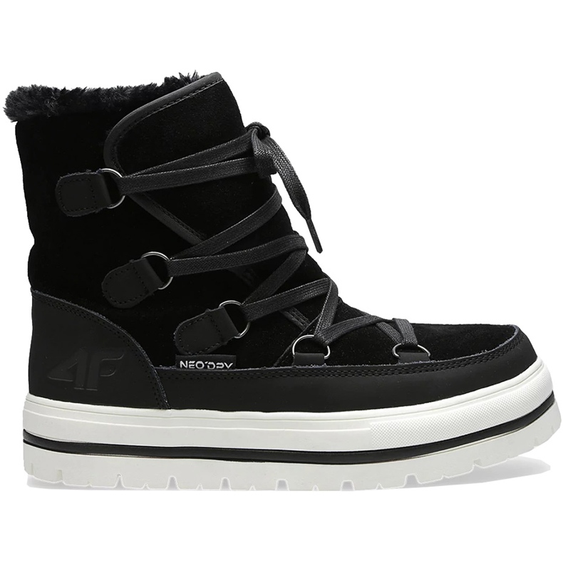 Naisten lumikengät 4F musta D4Z20 OBDH204 21S Naisten lumikengät 4F musta D4Z20 OBDH204 21S