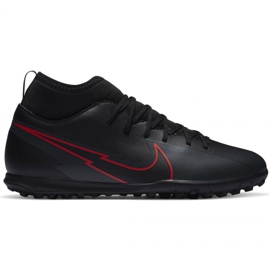 Nike Mercurial Superfly 7 Club Tf Jr AT8156-060 jalkapallokengät violetti, musta