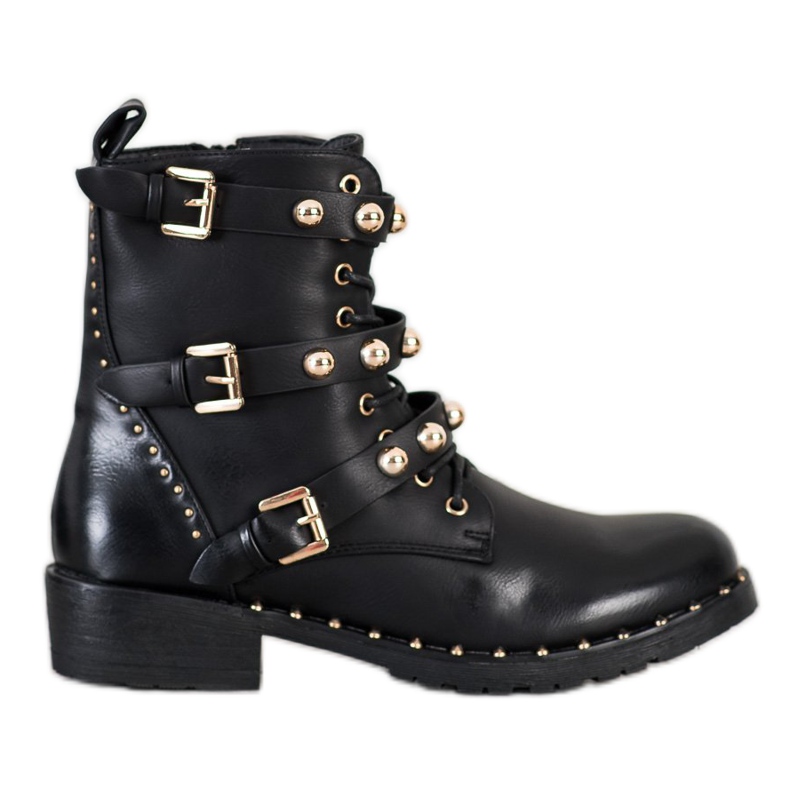 Bella Paris Työntekijät kultaisilla koristeilla musta