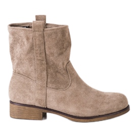 Seastar Slip-on Suede-saappaat ruskea