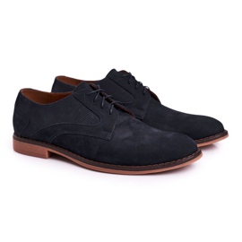 Bednarek Polish Shoes Miesten nahkasaappaat Nubuck Bednarek laivastonsininen