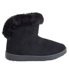 Mustat naisten lumisaappaat D01901-1 Musta