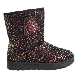 Lumikengät iridescent BL177P Gold musta monivärinen