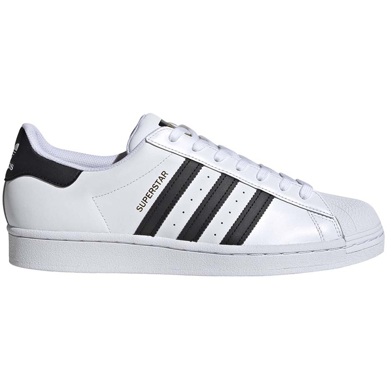 Adidas Superstar valkoiset miesten kengät EG4958 valkoinen musta