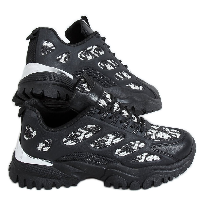 Mustat naisten urheilukengät VL123 Musta