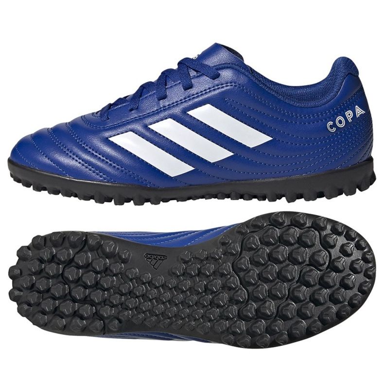 Adidas Copa 20.4 Tf Jr EH0931 jalkapallokengät monivärinen sininen