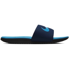Nike Kawa Slide laivastonsininen-sininen 819352402 lasten tossut tummansininen