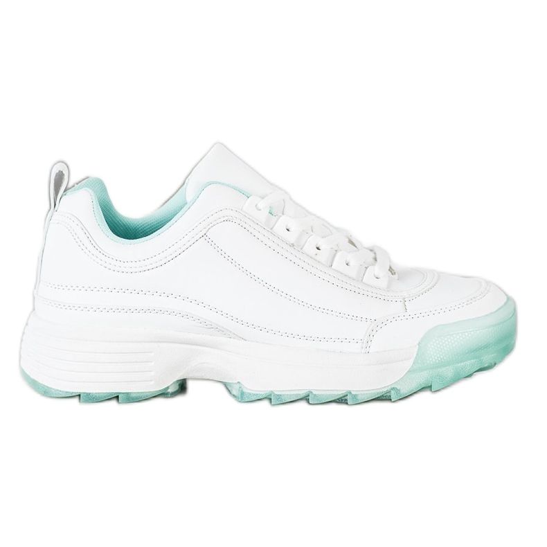 Kylie Muodikkaat lenkkarit valkoinen vihreä