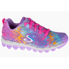 Skechers Skech-Air-Wild Jumpz Jr 84555L-LVMT violetti vaaleanpunainen monivärinen