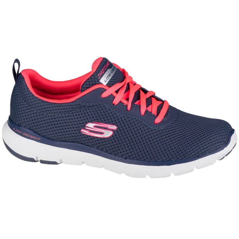 Skechers Flex Appeal 3.0 W 13070-SLTP Kengät punainen laivastonsininen