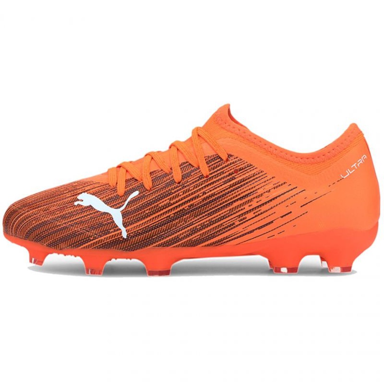 Puma Ultra 3.1 Fg Ag Jr 106098 01 jalkapallokengät monivärinen, oranssi appelsiinit ja punaiset