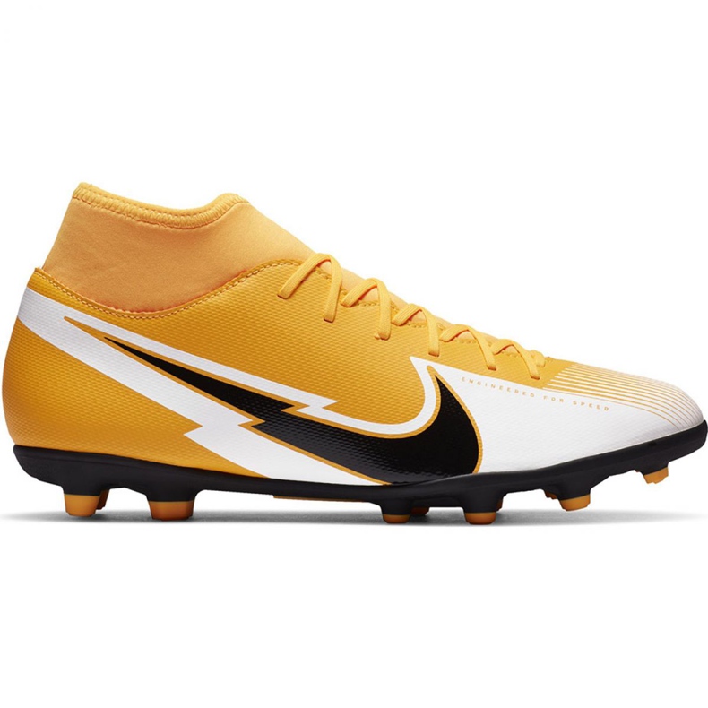 Nike Mercurial Superfly 7 Club FG / MG M AT7949801 jalkapallokengät monivärinen keltainen