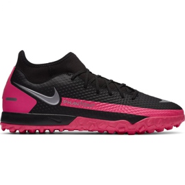 Nike Phantom Gt Academy Df Tf M CW6666006 jalkapallokengät vaaleanpunainen, musta musta