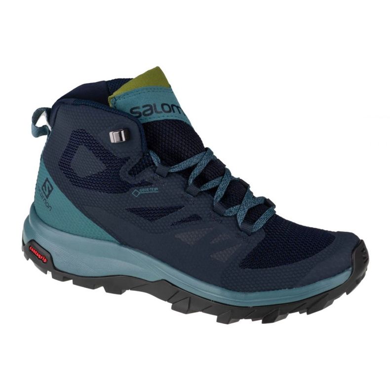 Salomon Outline Mid Gtx W 404846 laivastonsininen