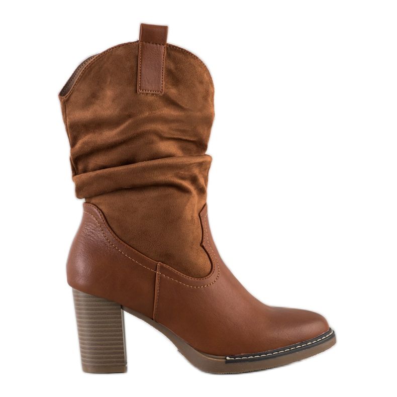 Super Mode Cowboy -saappaat postissa ruskea