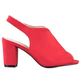 Goodin Rakennetut sandaalit punainen Goodin Rakennetut sandaalit punainen