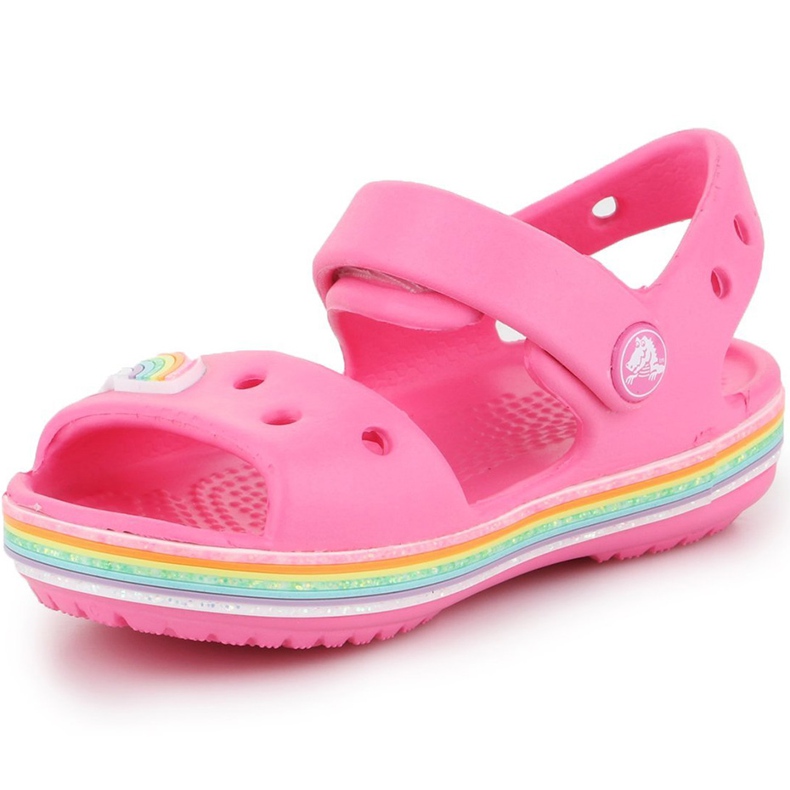 Crocs lasten sandaalit Crocband Imagination Sandal Ps vaaleanpunainen 206144566