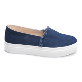 Slip On Jeans 80138 Navy Blue tummansininen