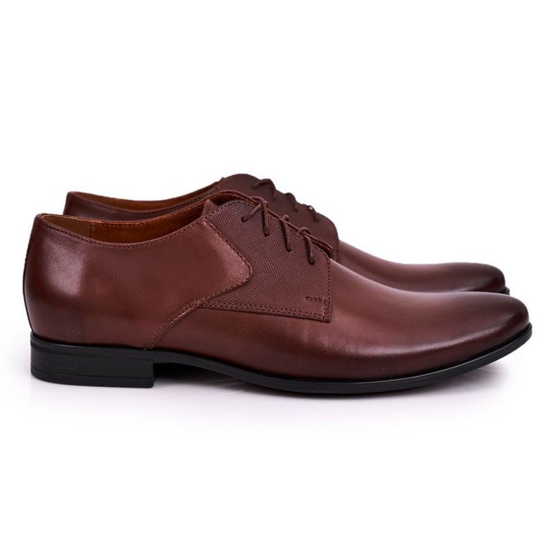 Bednarek Polish Shoes Miesten nahkakengät Bednarek Brown ruskea