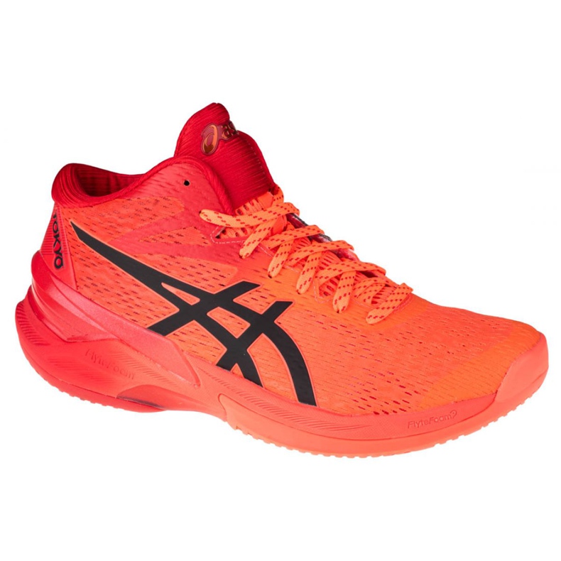 Asics Sky Elite Ff Mt Tokyo M 1051A056-701 lentopallokengät punainen appelsiinit ja punaiset