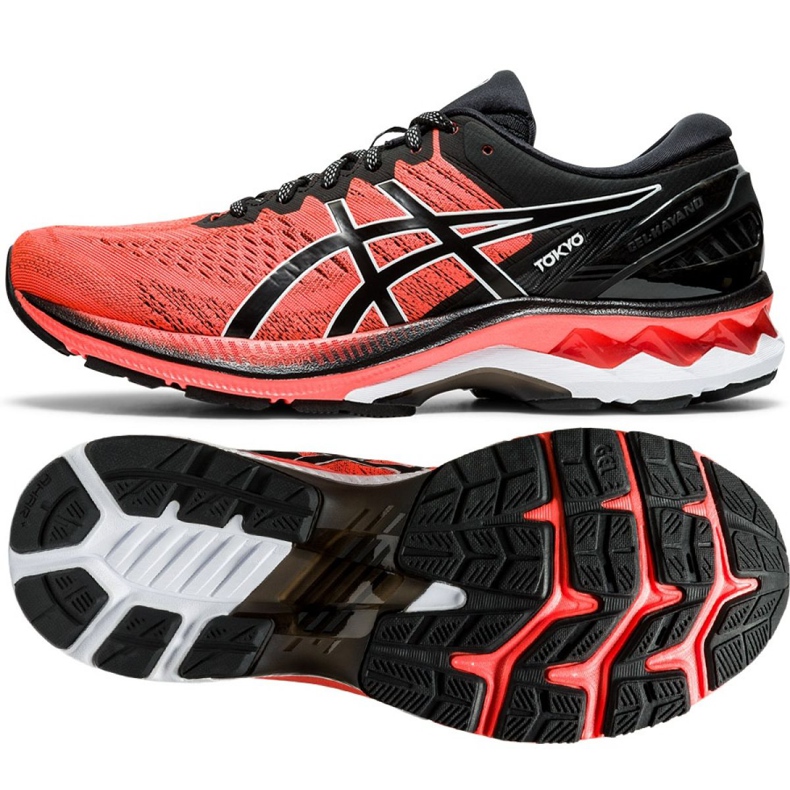 Asics Gel Kayano 27 Tokio M 1011B077-600 musta punainen