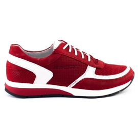 Polbut Miesten urheilukengät C47P punainen ja valkoinen monivärinen