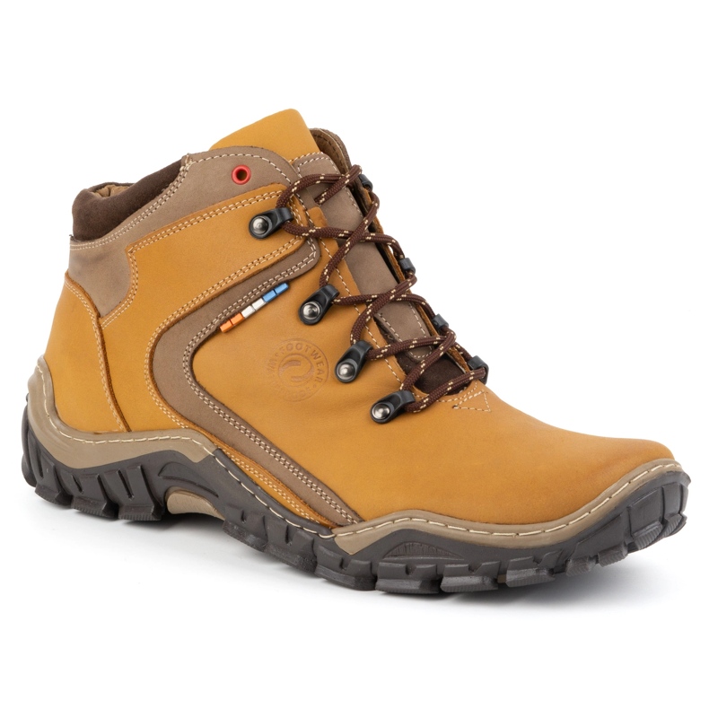 Olivier Miesten talvikengät 129 Keltainen