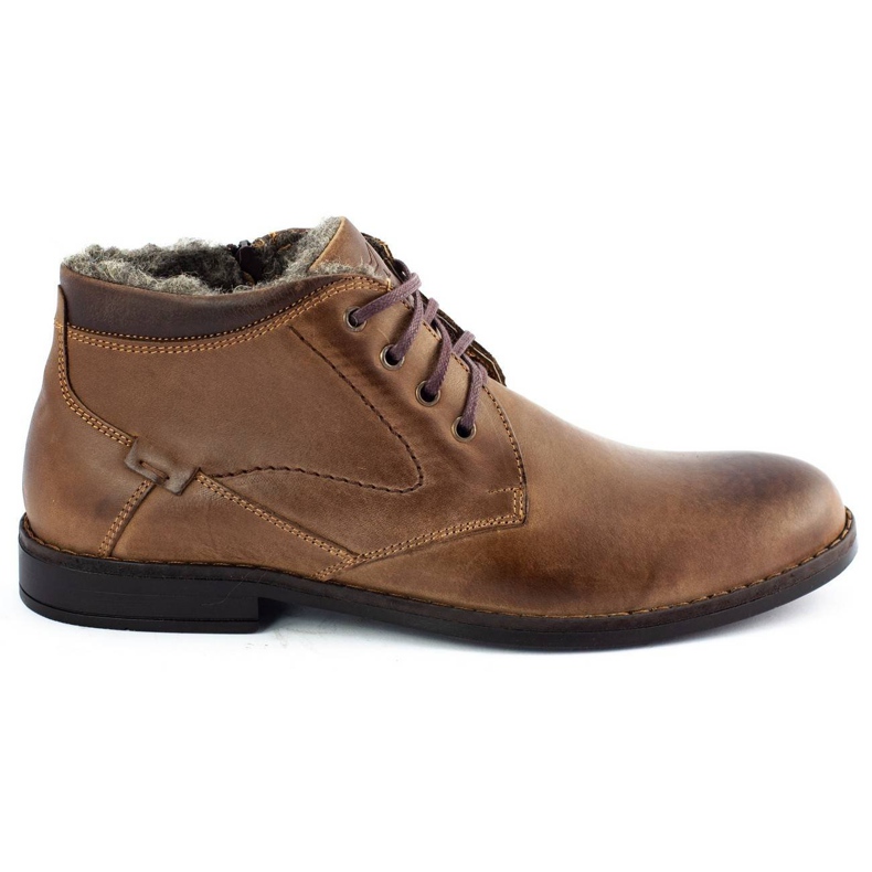 Polbut Eristetyt saappaat C16 ruskeat