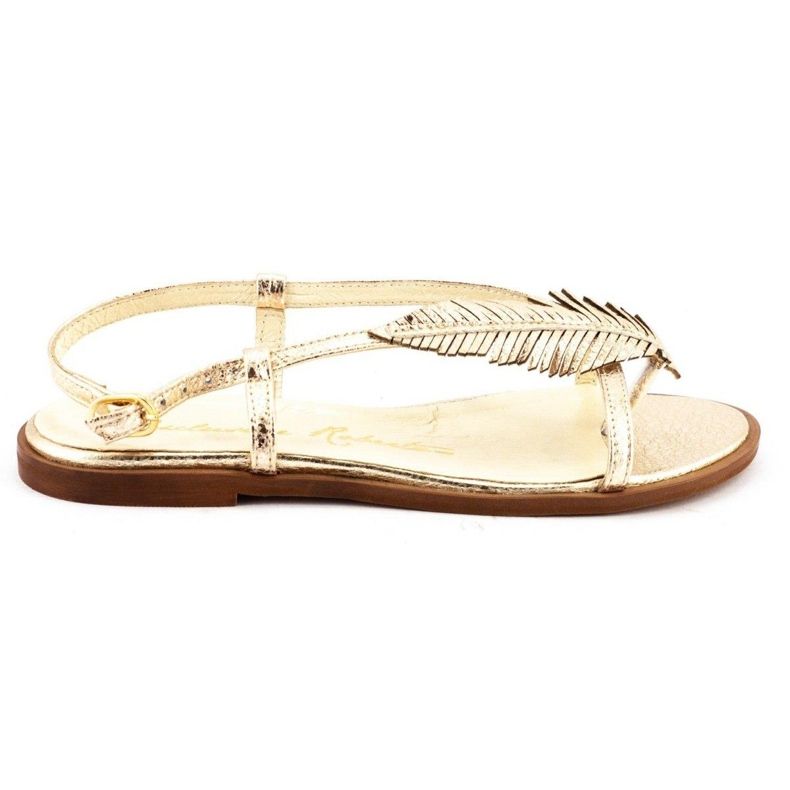 Naisten sandaalit 621 kultaa kultainen