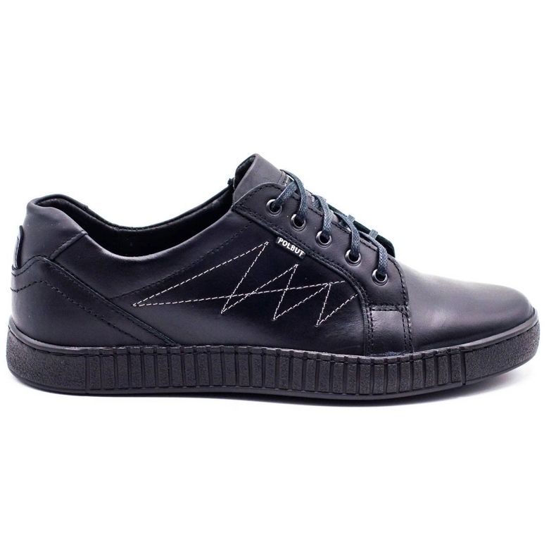 Polbut Vapaa -ajan miesten kengät J66 musta ja hopea monivärinen