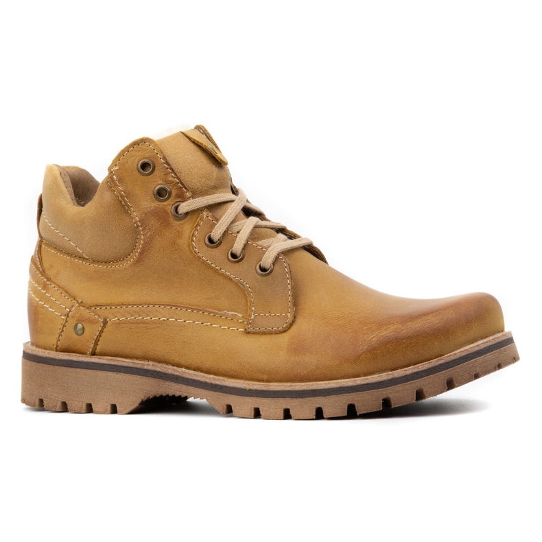 KOMODO Miesten kengät eristetyt lumisaappaat 885 kameli ruskea