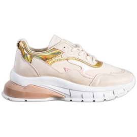 Sweet Shoes Tyylikkäät beige -lenkkarit