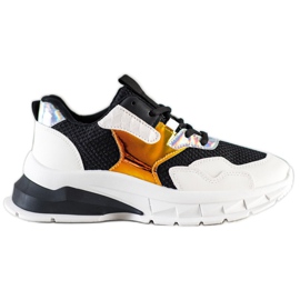 SHELOVET Muodikkaat lenkkarit valkoinen musta monivärinen