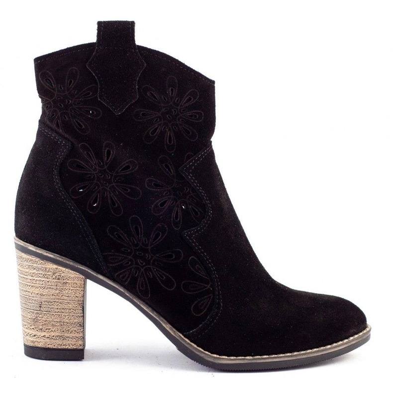 Olivier Avoimet korkokengät Lena musta