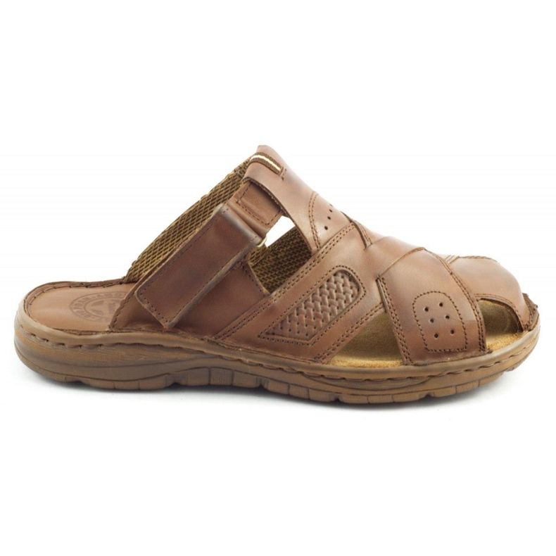 ŁUKPOL Miesten tossut 868 ruskea