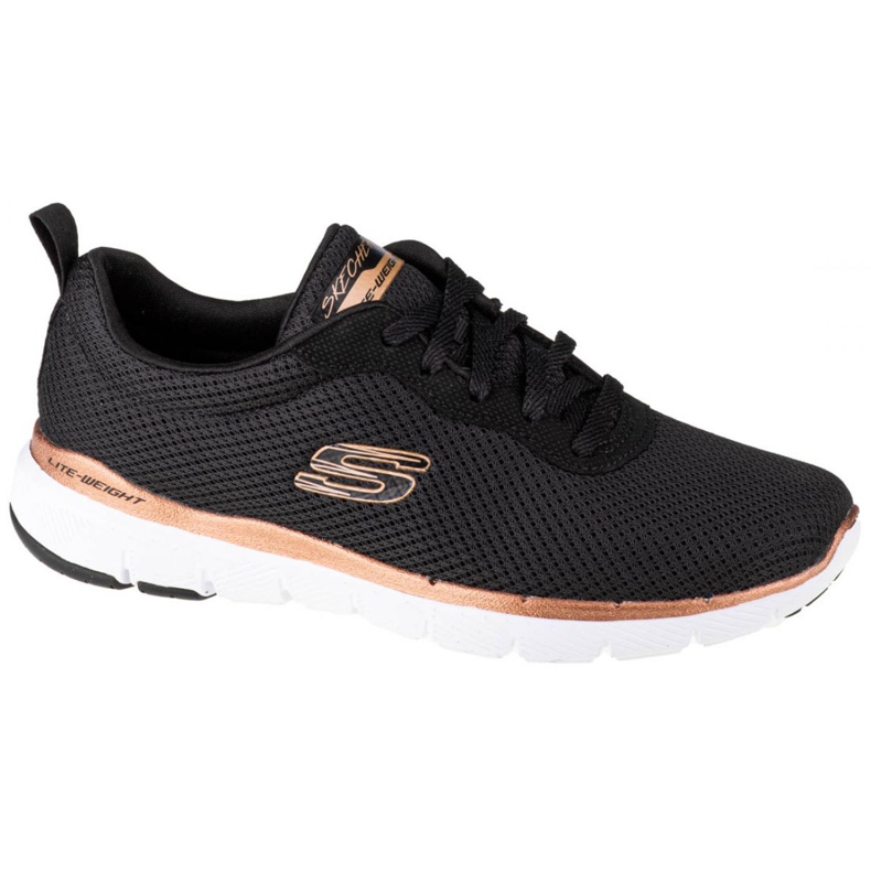 Skechers Flex Appeal 3.0 W 13070-BKRG Kengät musta kultainen