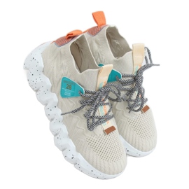 Korkeapohjainen beige NB387 Beige urheilukengät